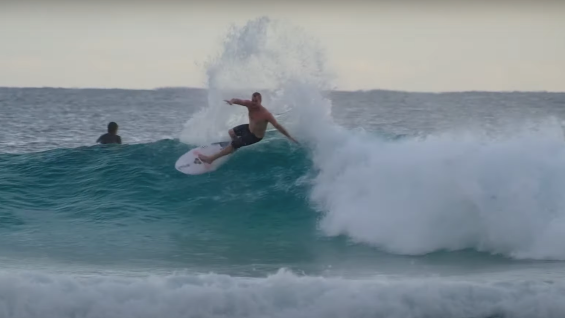 Snapper Rocks dans toute sa splendeur, Moment de "calme" avant le début